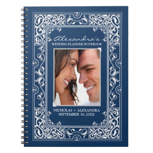 ヴィグネットの花嫁のウェディングプランナーのノート(海軍) ノートブック (正面)