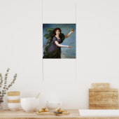 ヴィゲレブラン – ポートレート・オブ・ア・ヤング・ウーマン ポスター (キッチン)