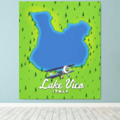 ヴィコイタリア湖 キャンバスプリント (インサイチュ (ウッドフロア))