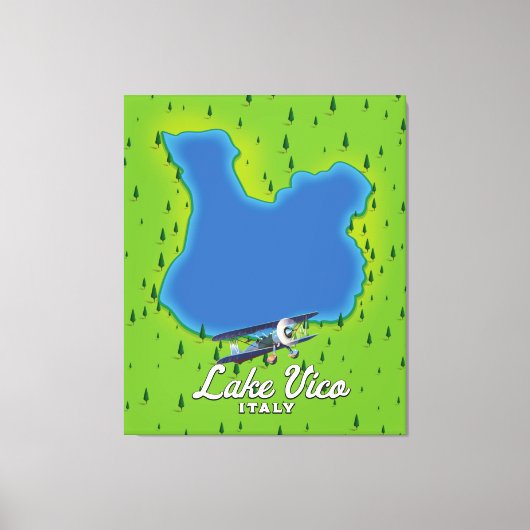 ヴィコイタリア湖 キャンバスプリント (正面)