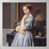 ヴィコムテス・オセニン・ダウソンビル素晴らしアートポートレート ポスター (正面)