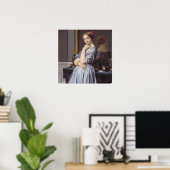 ヴィコムテス・オセニン・ダウソンビル素晴らしアートポートレート ポスター (ホームオフィス)