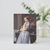 ヴィコムテス・オセニン・ダウソンビル素晴らしアートポートレート ポストカード (スタンド正面)