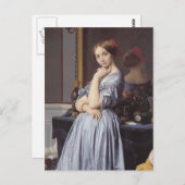 ヴィコムテス・オセニン・ダウソンビル素晴らしアートポートレート ポストカード (正面/裏面)