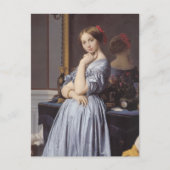 ヴィコムテス・オセニン・ダウソンビル素晴らしアートポートレート ポストカード (正面)