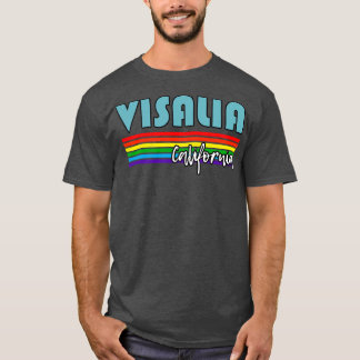 ヴィサリアカリフォルニアプライドヴィサリアLGBTギフトLGBTQ S Tシャツ