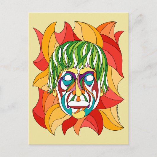 ヴィサージグリメイス ポストカード (正面)