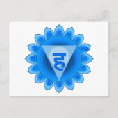 ヴィシュダザスロートチャクラ ポストカード (正面)