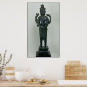 ヴィシュヌの三重型枠像 ポスター (キッチン)