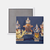 ヴィシュヌの化身の4人 マグネット (正面/裏面)