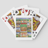 ヴィシュヌは十人のアバターの真ん中、ジャイプール州Rにある。 トランプ (裏面)