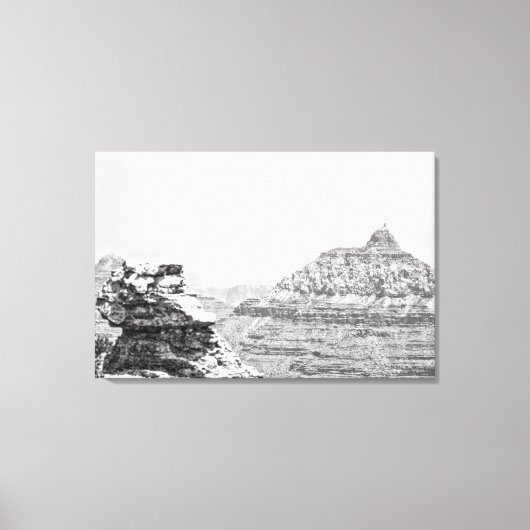 ヴィシュヌテンプル キャンバスプリント (正面)