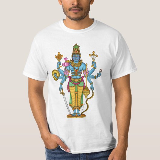 ヴィシュヌ神Tシャツ Tシャツ (正面)