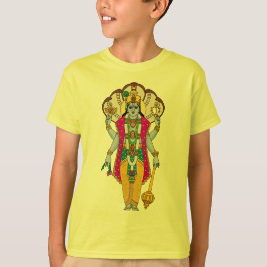 ヴィシュヌ神Tシャツ Tシャツ (正面)