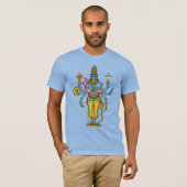 ヴィシュヌ神Tシャツ Tシャツ (正面フル)