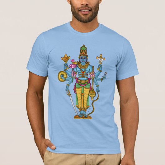ヴィシュヌ神Tシャツ Tシャツ (正面)