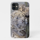 ヴィシュヌ ユキヒョウ iPhone 11 カバー (裏面)