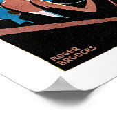 ヴィシーヴィンテージフランスの旅行ポスター ポスター (角)