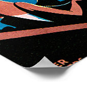 ヴィシー – フランス – ヴィンテージ旅行 ポスター (角)