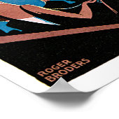 ヴィシー・フランス・ヴィンテージ・トラベル ポスター (角)