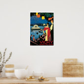 ヴィシー・フランス・ヴィンテージ・トラベル ポスター (キッチン)