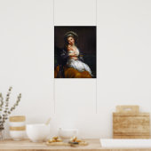 ヴィジェルブラン – アーティストと彼女の娘 ポスター (キッチン)