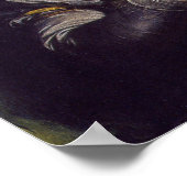 ヴィジェルブラン – ターバン&チャイルドのセルフポートレート ポスター (角)