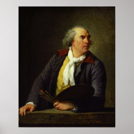 ヴィジェ・ルブラン - ユベール・ロベール氏の肖像画 1788 ポスター