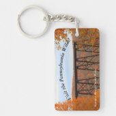 ヴィジットPAウィルズピクチュレスク土産キンズアブリッジ キーホルダー (正面)