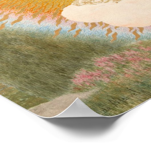 ヴィジョンとインスピレーション – ブテットデモンベルファインアート ポスター (角)