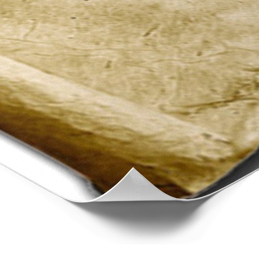 ヴィジョンWallhanging-scroll：ローマ人12:9 ポスター (角)