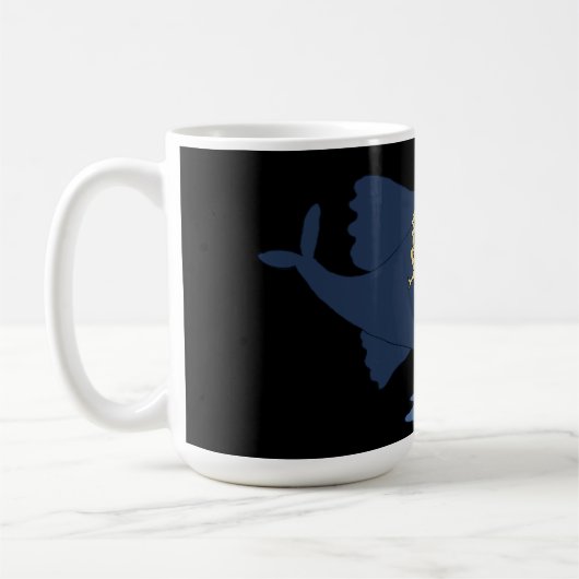 ヴィジランテ・ホエール コーヒーマグカップ (左)