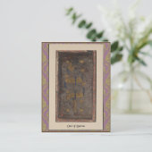ヴィスコンティタロットデッキカード1 - circa 1428-1447 ポストカード (スタンド正面)