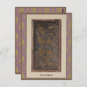 ヴィスコンティタロットデッキカード1 - circa 1428-1447 ポストカード (正面/裏面)