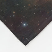 ヴィスタのオリオンの星雲の赤外線眺め フリースブランケット (角)