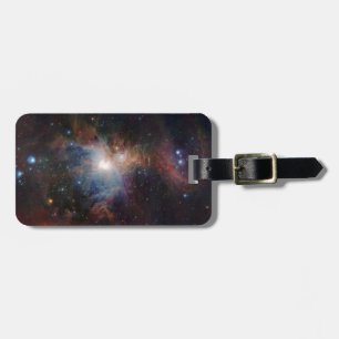 ヴィスタのオリオンの星雲の赤外線眺め ラゲッジタグ