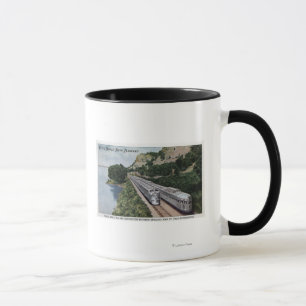 ヴィスタのドームの双生児のZephersの鉄道 マグカップ