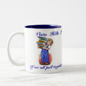 ヴィスタの丘のHomeschool大臣 ツートーンマグカップ (左)