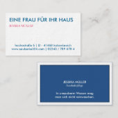 ヴィスティンカルテソーバー 名刺 (正面/裏面)