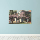 ヴィステリアペルゴラオアシスホテルの景色 キャンバスプリント (インサイチュ (ウッドフロア))