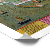 ヴィスビーの地図, 'Civitates Orbis Terrarum'よりG ポスター (角)