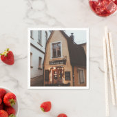 ヴィスビーの街 – クレペリー&ロジスウェーデン スタンダードカクテルナプキン (インサイチュ)