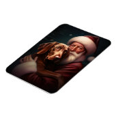 ヴィズラとサンタクロースのクリスマス マグネット (左側)