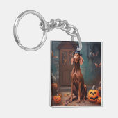 ヴィズラ カボチャ ハロウィン おばけ キーホルダー (正面左)