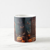 ヴィズラ・パンプキン・ハロウィーンの怖い コーヒーマグカップ (中央)