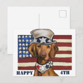 ヴィズラ ポストカード (正面/裏面)