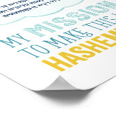 ヴィゼコルハアダムプリント ポスター (角)