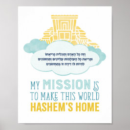 ヴィゼコルハアダムプリント ポスター