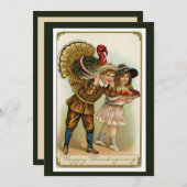 ヴィタージュレトロ感謝祭ボーイガール&トルコ シーズンカード