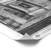 ヴィチェンツァのオリンピックシアター ポスター (角)